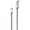 SHIVERPEAKS BS14-50078 Lightning - USB-A kaapeli 0,9 m ruskea