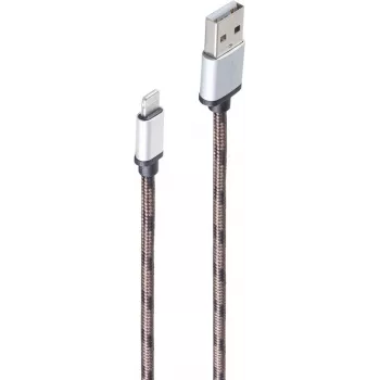 SHIVERPEAKS BS14-50078 Lightning - USB-A kaapeli 0,9 m ruskea