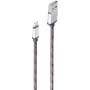 SHIVERPEAKS BS14-50078 Lightning - USB-A kaapeli 0,9 m ruskea