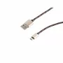SHIVERPEAKS S-Conn 14-50082 USB 2.0 kaapeli, USB-A - Micro-USB B, 2 m, ruskea
