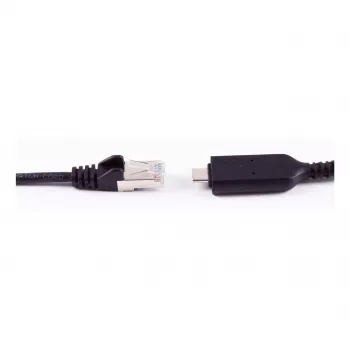 SHIVERPEAKS USB-C - RJ45 Gigabit Ethernet -adapterikaapeli 1 m musta BS13-51025