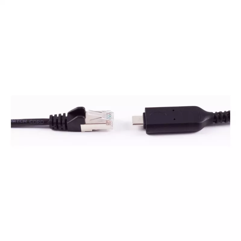 SHIVERPEAKS USB-C - RJ45 Gigabit Ethernet -adapterikaapeli 1 m musta BS13-51025