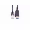 SHIVERPEAKS USB-A - RJ45 Gigabit Ethernet -adapterikaapeli, 1 m, musta BS13-52025