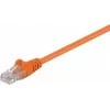 Wentronic Goobay CAT 5e verkkokaapeli U/UTP oranssi 0,25 m CCA 95201