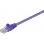 Wentronic 1 m Cat5e UTP RJ-45 verkkokaapeli, violetti 95219-GB