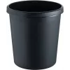 helit H6105895 pyöreä muovinen jäteastia 18L musta 31x32cm