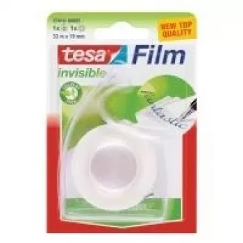 tesa kalvo + käsikelauslaite-sarja, matt-näkymätön teippi 19 mm x 33 m, PP-kalvo, kirjoitettava (57414-00005-03)