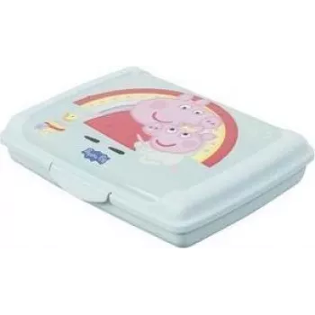 keeeper carla mini Peppa Pig eväsrasia, 0,5 L, aquamariini Deco-Click-rasia mini, PP, klipsisulkemus, 1 kpl 1070462433600