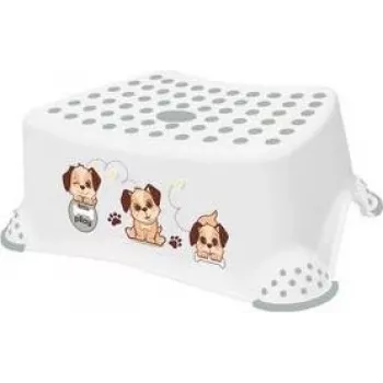 keeeper lasten korokepalli Tomek Dogs, valkoinen, 80 kg kantavuus, liukumaton pinta ja jalat 1864210034400