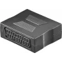 Wentronic Goobay SCART-sovitin, SCART-liitäntä SCART-liitäntään, 21-pin, musta 50771