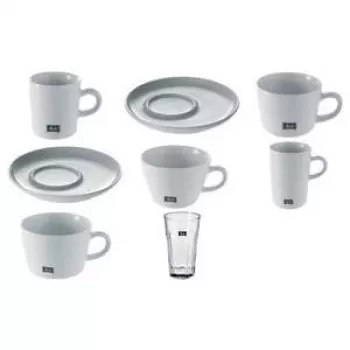 Melitta Latte Macchiato lasit M-Cups, 330 ml, lyijykristalli, 130 mm korkeus - 12 kpl (18990)