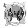 Wentronic Goobay 2-reikäinen antenniläpivientirasia - 10 dB läpivaimennus (67044)