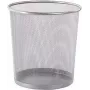 Westcott verkkorunkoinen jäteastia, 12,3 L, hopea, pyöreä, 230 x 270 mm E-744607 00