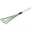 Wentronic Goobay 80 dB Quattro koaksiaaliantennikaapeli F-liittimillä, 2x suojattu, CCS, 10 m 67330