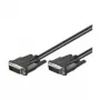 Wentronic goobay DVI-D Dual Link kaapeli 0,5m musta peukaloruuvit 93295
