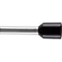 LAPP johdinpäätehylsy 1,5 mm² 10 mm osittain eristetty musta (500 kpl) 61802068