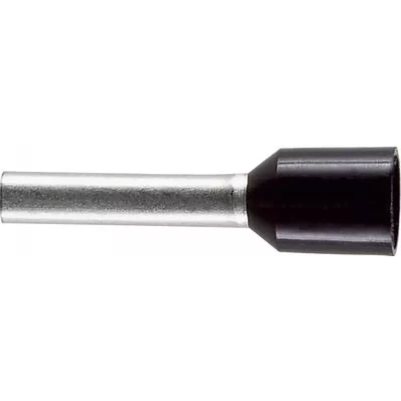 LAPP johdinpäätehylsy 1,5 mm² 10 mm osittain eristetty musta (500 kpl) 61802068