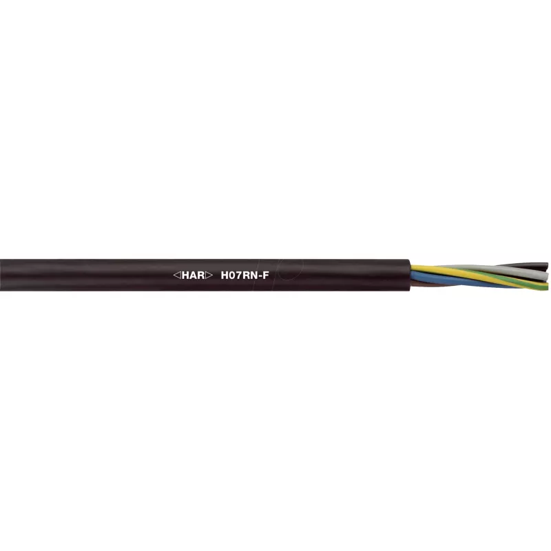 LAPP H07RN-F 2x1,5mm² kumikaapeli 50m musta 1600199/50