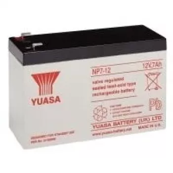 YUASA NP7-12L lyijyakku (VRLA) 12V 7Ah ladattava akku 48611