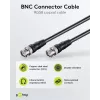 Wentronic Goobay BNC-liitäntäkaapeli, musta, 2 m - BNC-pistoke-BNC-pistoke (50086)