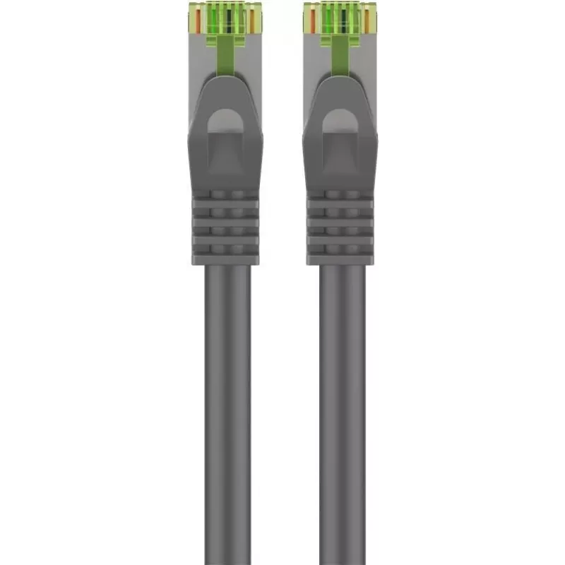 Wentronic Goobay CAT 8.1 -verkkokaapeli S/FTP (PiMF), harmaa, 0,5 m 61114