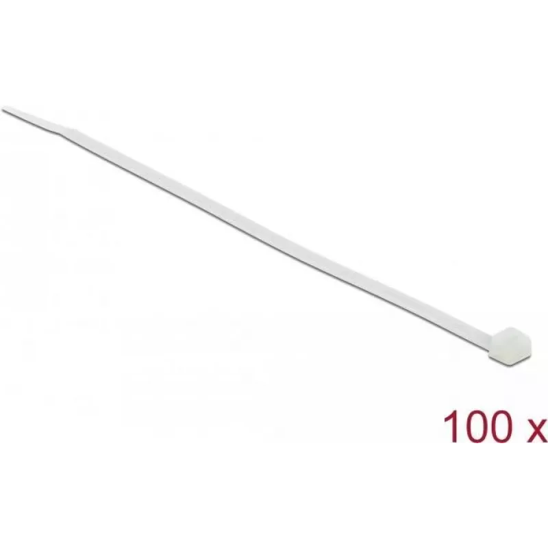 Delock nippuside läpinäkyvä P 200 x L 3,6 mm 100 kpl (18606)