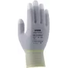 Uvex Unipur Carbon nylon-neulotut suojakäsineet, PU-pinnoitettu kämmen ja sormenpäät, ESD-turvallinen, koko 8 6055608