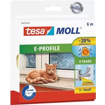tesamoll 6m ovi-/ikkunatiivisteteippi itseliimautuva ruskea (05463-00121-00)
