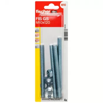 Fischer FIS GS M10 x 120 K NV kierretanko 120 mm, sinkitty teräs, 1 kpl 503791