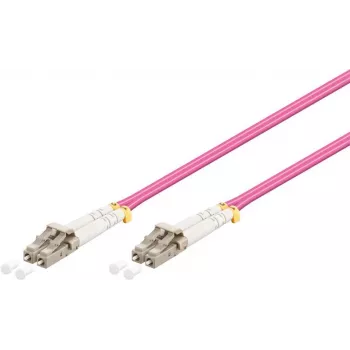 Wentronic 95938 LC–LC-monimuotokuidun valokuitu-patchkaapeli, pinkki