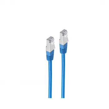 Shiverpeaks BS75211-B Cat5e SF/UTP verkko-patch-kaapeli, 1m, sininen