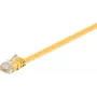 Wentronic RJ45 CAT6 0,5m patch-kaapeli, U/UTP, keltainen 96396