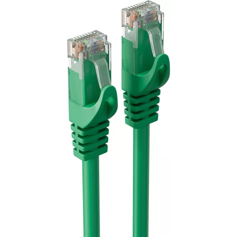 SHIVERPEAKS BASIC-S Cat.6A U/UTP patch-kaapeli, vihreä, 5m, RJ45, 10Gbps, 500MHz BS08-35053