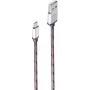 shiverpeaks BS14-50079 USB 2.0 kaapeli, USB-A - Micro-USB B, 0,9 m, ruskea