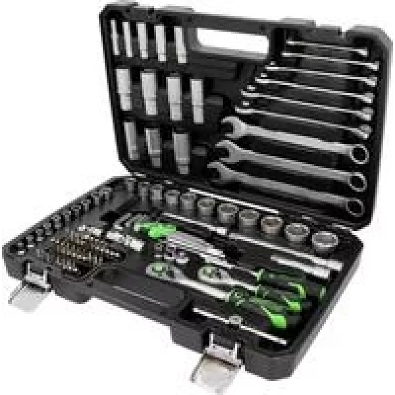 KS TOOLS 512.0092 COMPETITION 1/4+3/8 hylsyavainsarja, 512 sarja