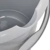 keeeper mika eco pyöreä siivousämpäri, 10 litraa, kivinharmaa, 100% kierrätysmuovi, ergonominen kahva 1171015000000