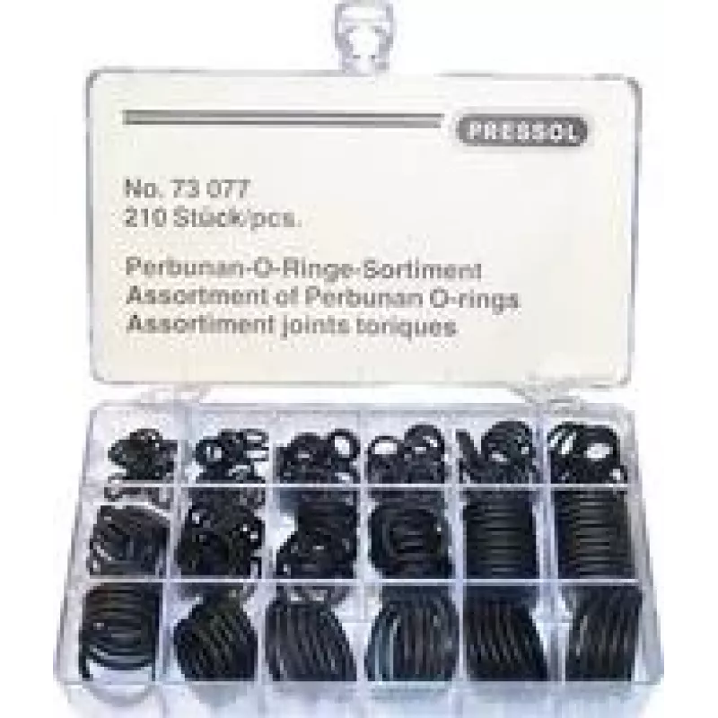 Pressol 73077 O-rengasvalikoima