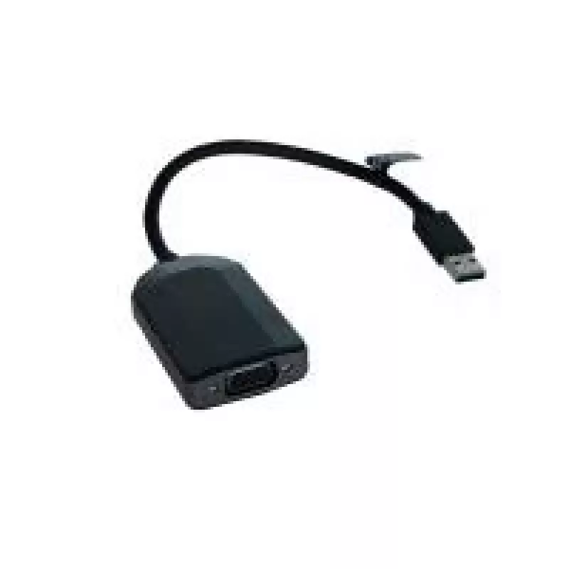EXSYS EX-5005 USB 3.2 Gen 1 (USB 3.0) VGA-sovitin, jopa 2048 x 1152