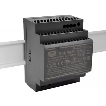 EXSYS EX-6974 DIN-kiskokiinnitteinen virtalähde 100-240V AC - 24V DC 92W