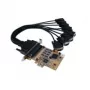 EXSYS EX-44088 2-porttinen RS-232 PCI sarjasovitinkortti Low-Profile-kiinnikkeellä