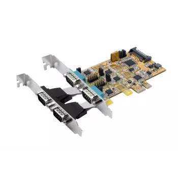 EXSYS EX-45034 PCIe 4-porttinen sarjaporttikortti RS-232/422/485 (FTDI)