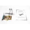 EXSYS EX-45034 PCIe 4-porttinen sarjaporttikortti RS-232/422/485 (FTDI)