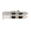EXSYS EX-45034IS 4-porttinen RS-232 PCI Express -sarjakortti 2,5kV optisella eristyksellä