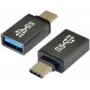 EXSYS EX-47990 sovitin USB-C-uros - USB-A-naaras, USB 3.2 Gen 1/2