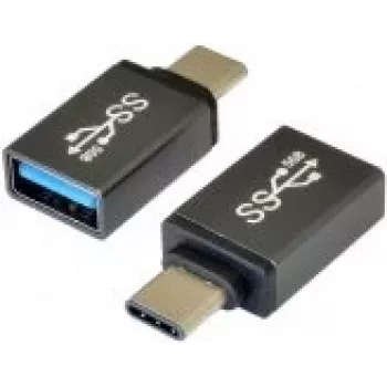 EXSYS EX-47990 sovitin USB-C-uros - USB-A-naaras, USB 3.2 Gen 1/2