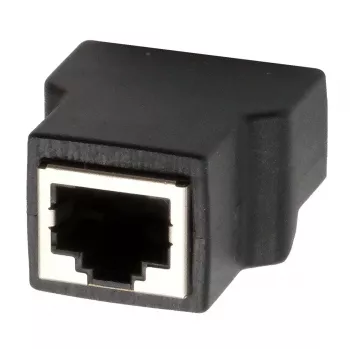 EXSYS EX-49112 RJ45-liitäntä 8-pin riviliitinadapteriin painonapilla, CAT.5e