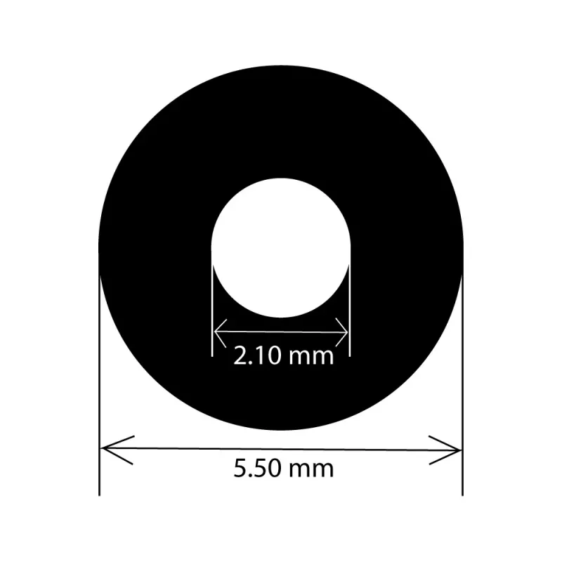 EXSYS DC-liitäntä 5,5x2,1mm 2-napaiseen liitinrimaan adapterikaapeli painonapilla, 15cm EX-49141