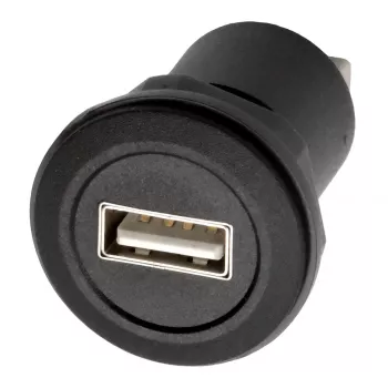 EXSYS EX-49212 USB 2.0 asennusadapteri, USB-A liitäntä USB-A liitäntään, musta