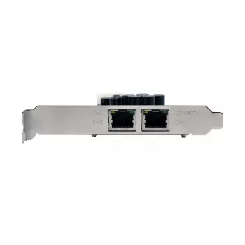 EXSYS EX-6072POE-2 kahden gigabitin Ethernet PCIe -kortti PoE:lla, Low Profile