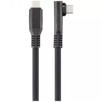 Renkforce USB4 USB-C - USB-C kaapeli 1 m musta 8K UHD magneettiliitin RF-6438138